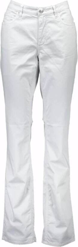 Gant Gray Cotton Jeans & Pant Grijs