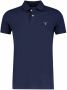 Gant Herren Poloshirt ;The Original Slim Pique Rugger; Slim Fit Kurzam Blauw Heren - Thumbnail 1