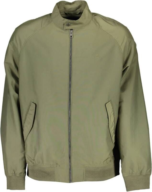 Gant Groene Sportjas met Logo Green Heren