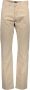 Gant Beige Katoenen Jeans Broek 5-Pocket Tube Been Logo Beige Heren - Thumbnail 1