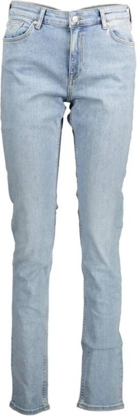 Gant Slim Fit Biologisch Katoenen Jeans Blue Heren