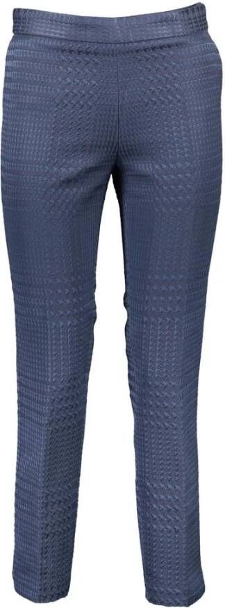 Gant Blauwe sbroek Rits Contrastdetails Blue