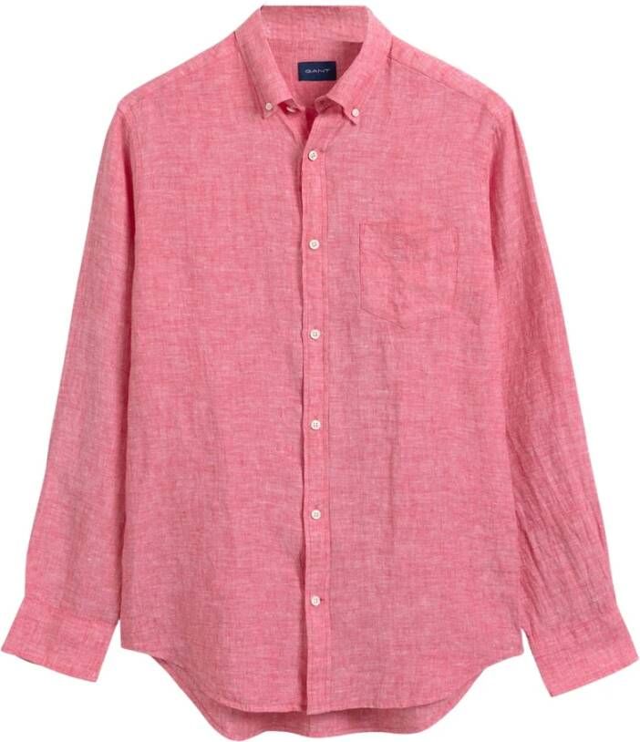 Gant overhemd 3012420 652 Roze Heren