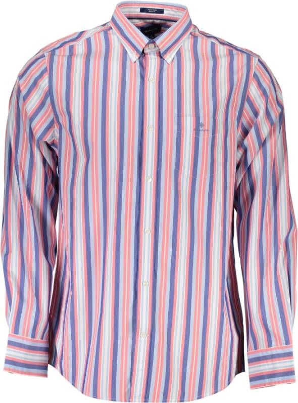 Gant Overhemd Roze Heren