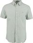 Gant Short Sleeve Overhemd Linnen Lichtgroen Groen Heren - Thumbnail 2
