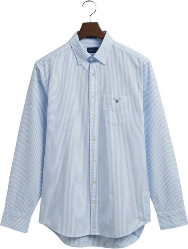 Gant Oxford overhemd regular Blauw Heren