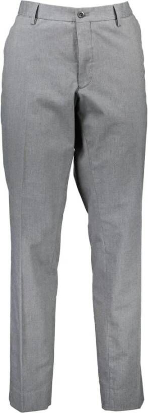 Gant Slim-fit Trousers Grijs Heren