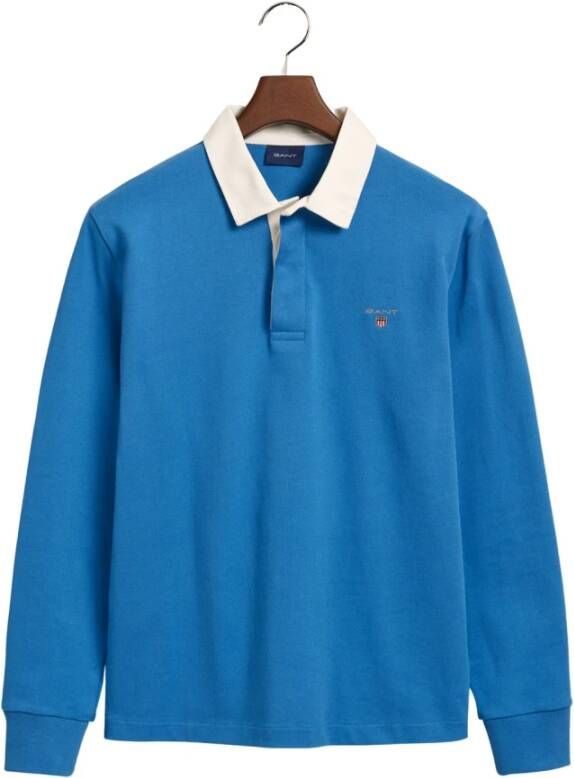 Gant Polo Shirt Blauw Heren