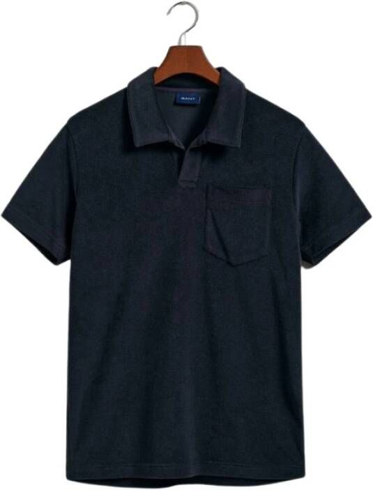 Gant Polo Shirt Blauw Heren