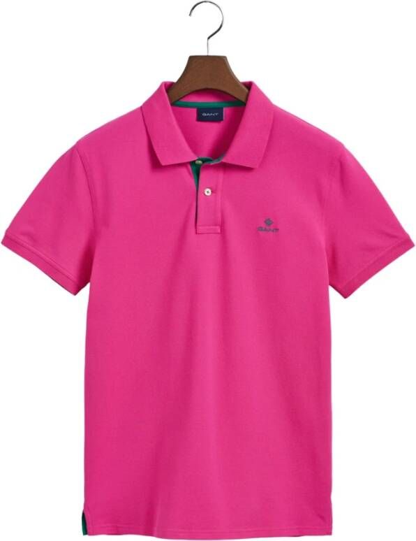 Gant Polo Shirt Roze Heren