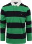 GANT Rugbyshirt 100% katoen Van groen - Thumbnail 2