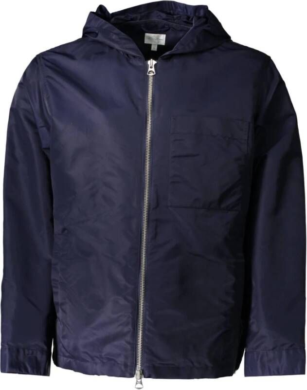 Gant Rain Jackets Blauw Heren