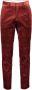 Gant Rode Heren Klassieke Slim Fit Broek Red Heren - Thumbnail 1