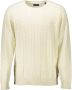 Gant Witte Wollen Trui Lange Mouwen Ronde Hals White Heren - Thumbnail 1
