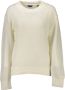 Gant Witte Dames Trui Ronde Hals Logo White Dames - Thumbnail 1