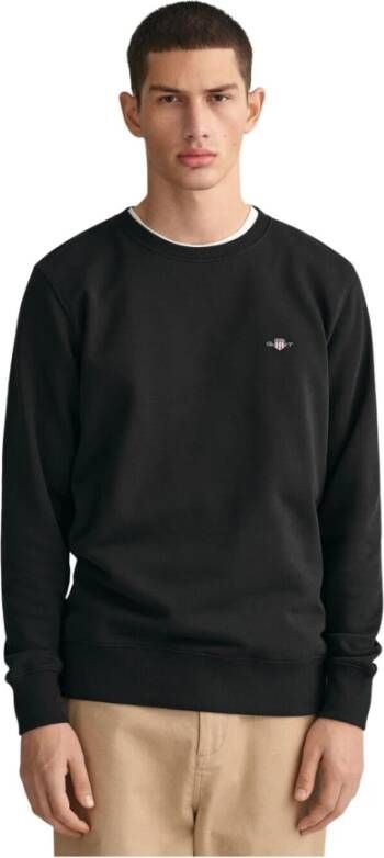 Gant Shield Sweater Zwart Heren