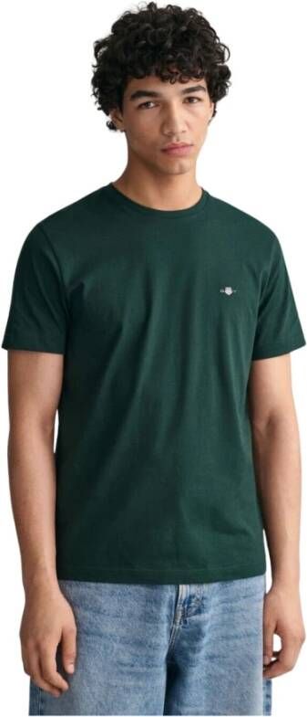 Gant T-shirt Korte Mouw Normaal schild T-shirt - Foto 2