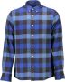 Gant Blauw Katoenen Overhemd Lange Mouwen Regular Fit Blue Heren - Thumbnail 1