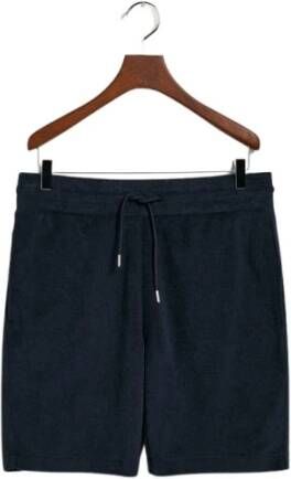 Gant Shorts Blauw Heren