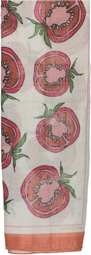 Gant Silky Scarves Oranje Heren