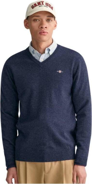 Gant Stijlvolle Pullover Sweater Blue Heren