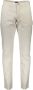 Gant Beige Herenbroek 4 Zakken Knoop Rits Logo Beige Heren - Thumbnail 1