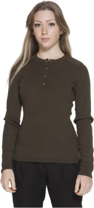 Gant Long Sleeve Training Tops Groen Dames