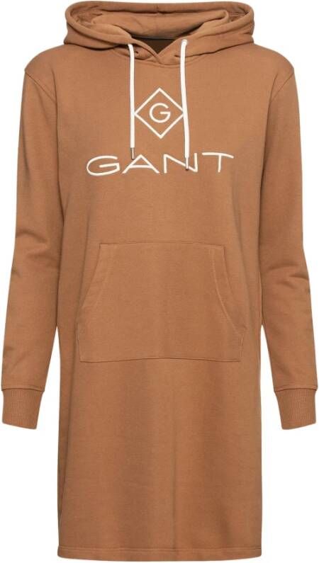 Gant Sweatshirts Hoodies Bruin Dames