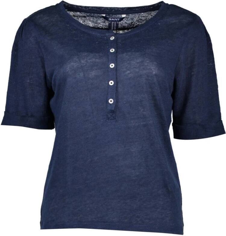 Gant T-Shirt Blauw Dames