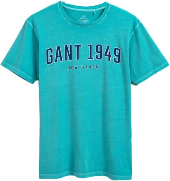 Gant t-shirt Blauw Heren
