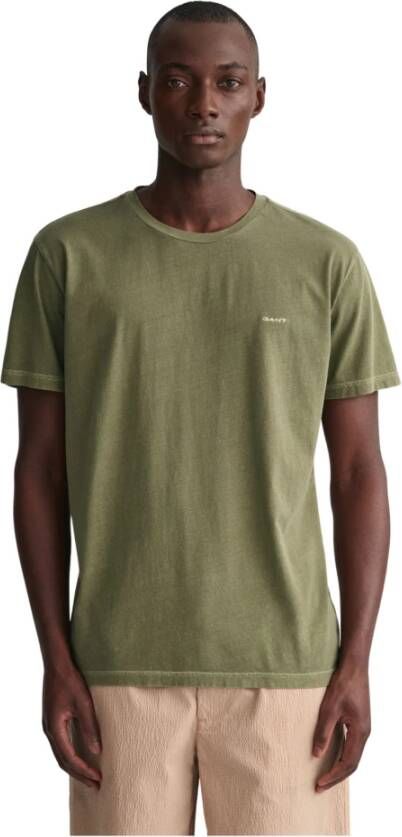 Gant T-shirt Groen Heren