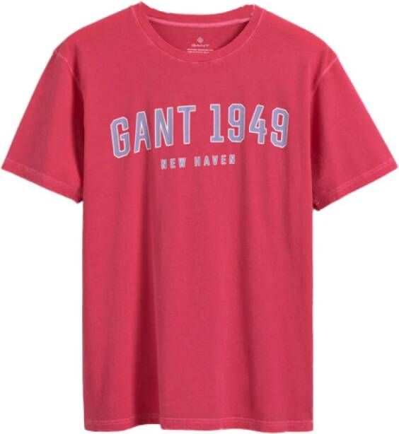 Gant t-shirt Roze Heren