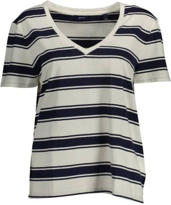 Gant T-shirt Wit Dames