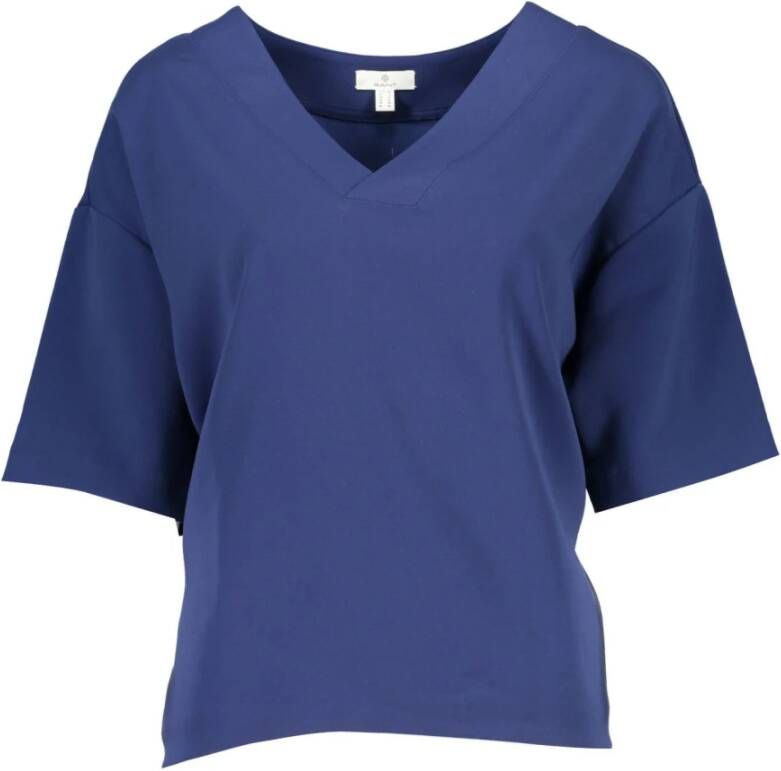 Gant T-Shirts Blauw Dames