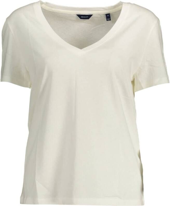 Gant T-Shirts Wit Dames