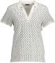 Gant Wit poloshirt met korte mouwen voor dames White Dames - Thumbnail 1