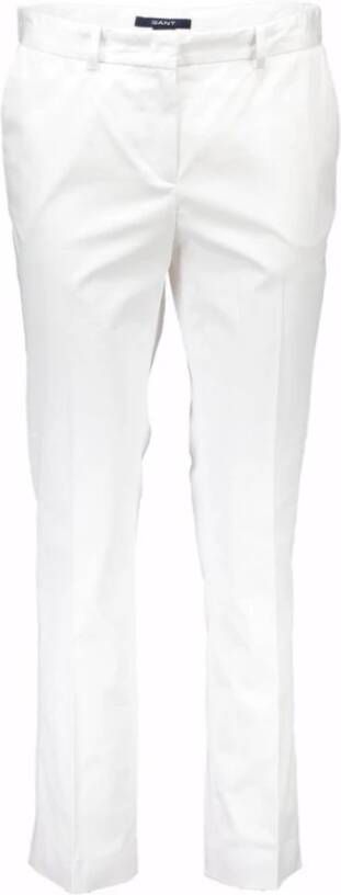 Gant White Jeans & Pant Wit Dames