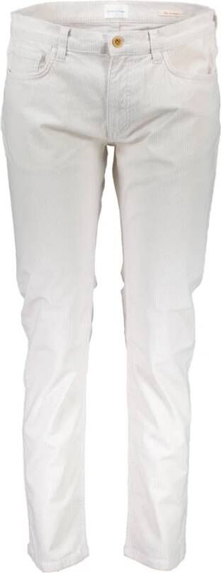 Gant White Jeans & Pant Wit Dames