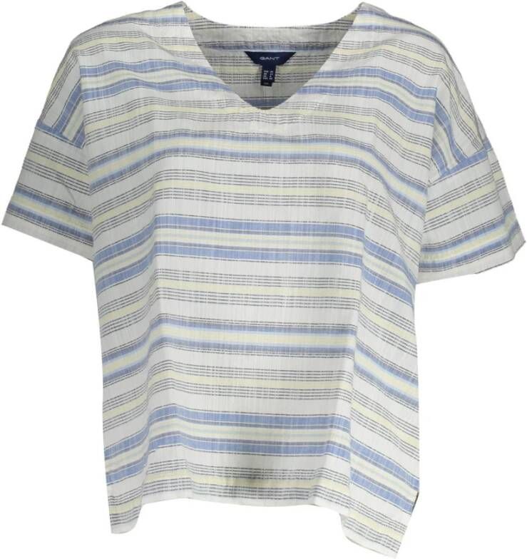 Gant White Tops & T-Shirt Wit Dames