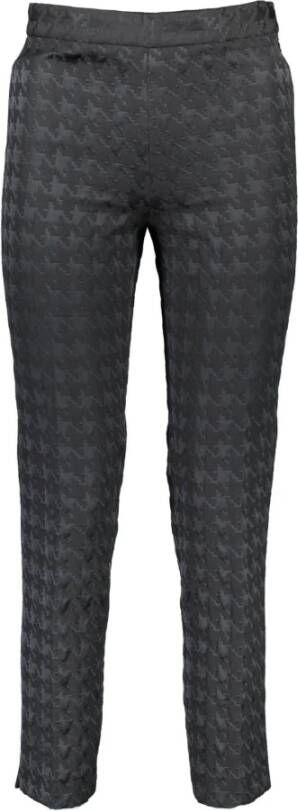 Gant Zwarte katoenen jeans & broek met contrasterende details Zwart Heren
