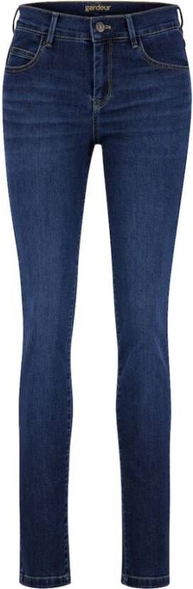 Gardeur slim fit jeans Zuri216 dark blue denim