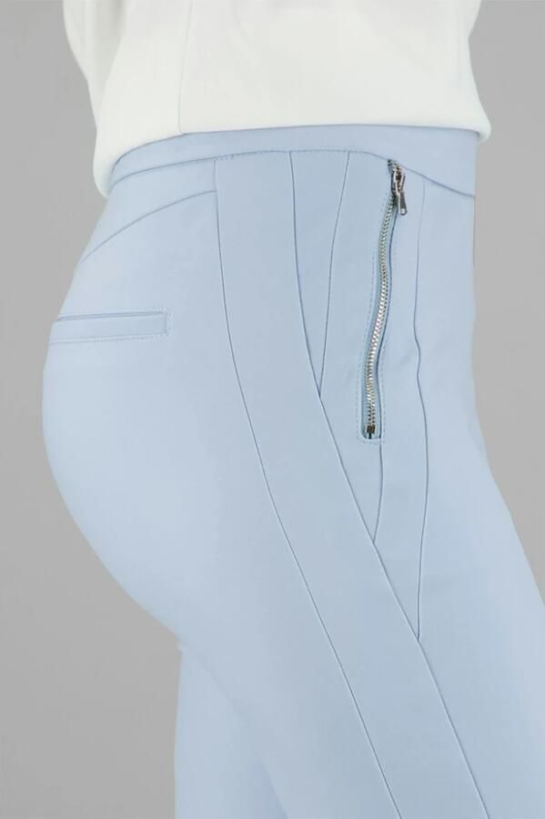 Gardeur slim fit broek Zene28 light blue denim - Foto 6