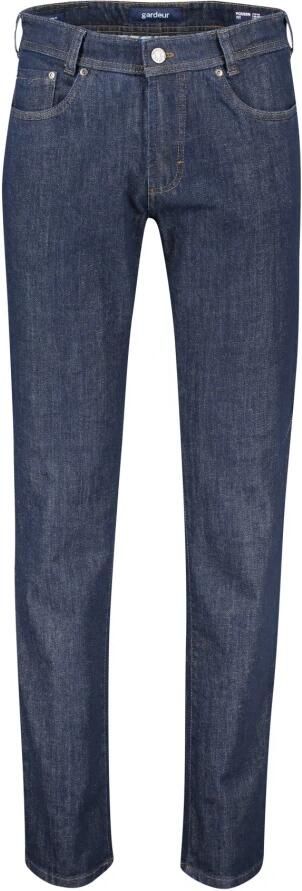 Gardeur Donkerblauwe Denim Jeans met Patroon Blue Heren - Foto 2