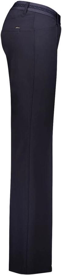 Gardeur Straight leg broek met vaste persplooien model 'Zilla' - Foto 2