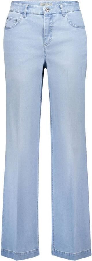 Gardeur Wijde Pijp Vrouwelijke Broek Feliza7 Blue Dames - Foto 3