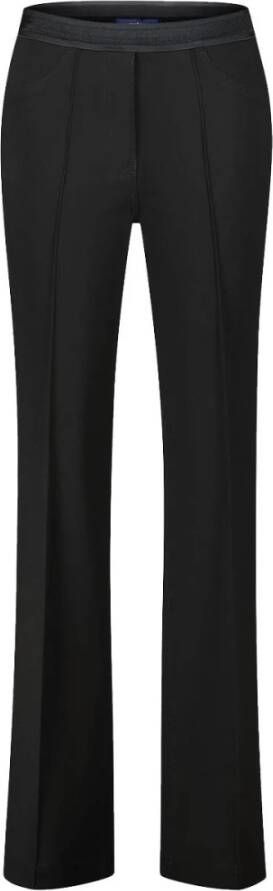 Gardeur Slim Fit Trek Aan Broek Zwart Dames