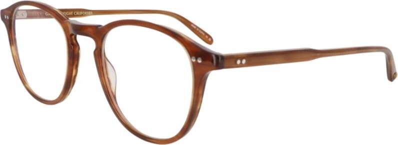 Garrett Leight Hampton Matte Espresso Zonnebril Montuur Brown Unisex