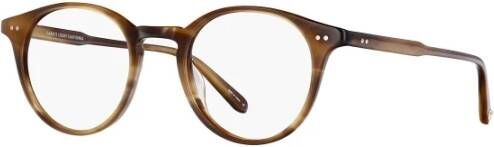 Garrett Leight Ronde acetaatframebril Brown Unisex