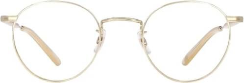 Garrett Leight California Optical Glco Wilson Zonnebril Yellow Dames