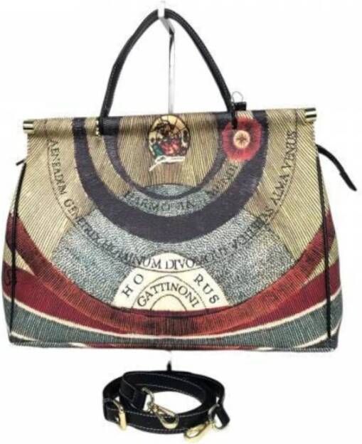Gattinoni Planetarium handtas met ritssluiting Multicolor Dames